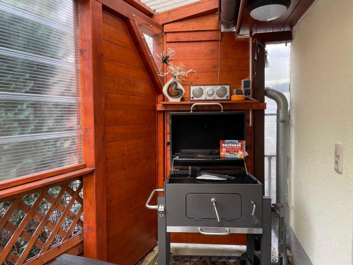 Ferienhaus Zschieck Lauta Exteriör bild